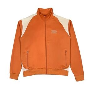 Sinclair Tech Logo Orange Track Jacket Size XL New $200 Retail